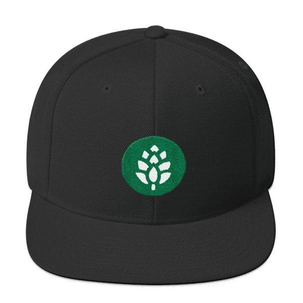 Hop Head Hop Logo Hat Black