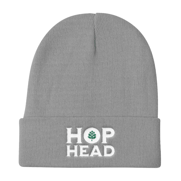 The Hop Head Knit Beanie in Black